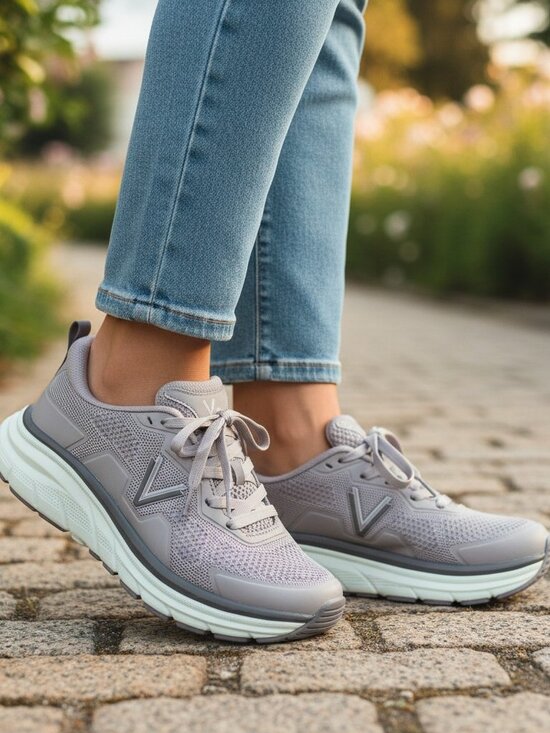 Vionic Shoes - Vionic  Walk Max Grey Athletic Sneakers